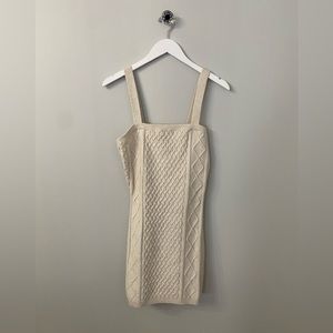 H&M Knitted Crème Dress